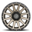 Load image into Gallery viewer, ICON Compression 20x10 8x170 -19mm Offset 4.75in BS 125mm Bore Bronze Wheel - Side View