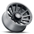 Load image into Gallery viewer, ICON Compression 20x10 8x180 -19mm Offset 4.75in BS 124.2mm Bore Satin Black Wheel - Detail View