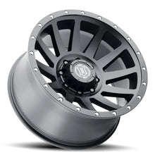 Load image into Gallery viewer, ICON Compression 20x10 8x6.5 -19mm Offset 4.75in BS 121.4mm Bore Satin Black Wheel - Detail View