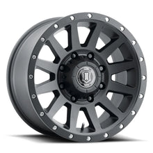 Load image into Gallery viewer, ICON Compression HD 18x9 8x165.1 12mm Offset 5.5in BS - Satin Black Wheel - Main Product View