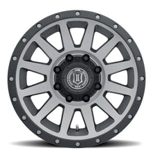 Load image into Gallery viewer, ICON Compression HD 18x9 8x170 6mm Offset 5.25in BS Titanium Wheel - Side View