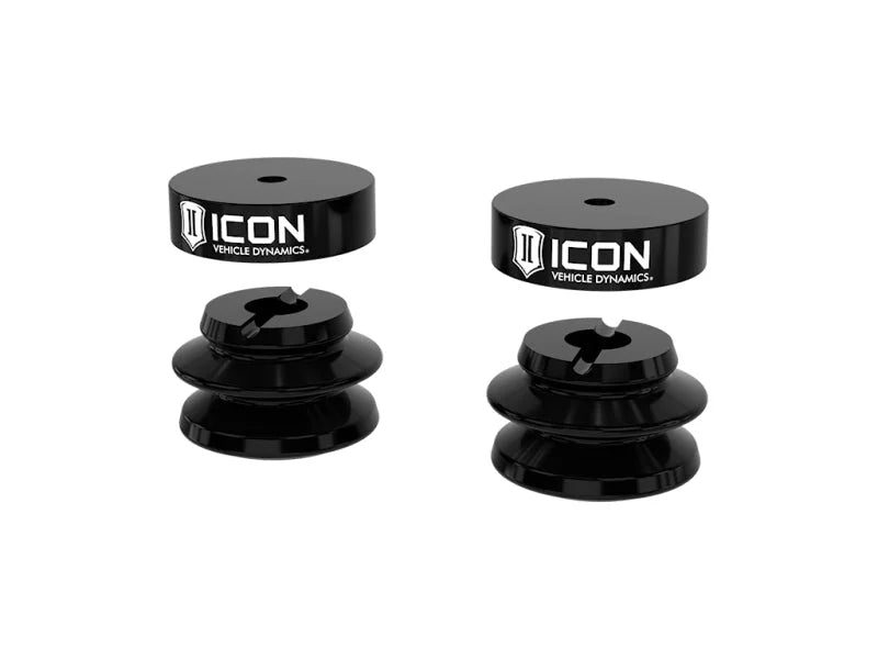 ICON Foam Bump Stop Kit Low Profile - Side View
