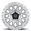 Load image into Gallery viewer, ICON Hulse 17 X 8.5 5 X 4.5 0mm Offset 4.75in BS Silver Machined - Back View