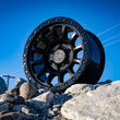 Load image into Gallery viewer, ICON Hulse 18x9 6x135 6mm Offset 5.25in BS Double Black - Back View