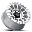 Load image into Gallery viewer, ICON Hulse 18x9 6x5.5 0mm Offset 5in BS Silver Machined - Back View