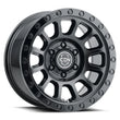 Load image into Gallery viewer, ICON Hulse 18x9 6x5.5 25mm Offset 6in BS Double Black - Main Product View