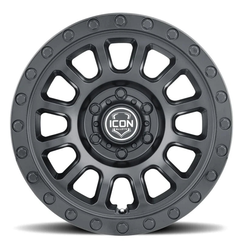 ICON Hulse 18x9 6x5.5 25mm Offset 6in BS Double Black - Additional View 5