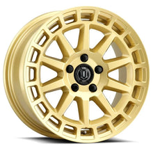 Load image into Gallery viewer, ICON Journey - 17x8 / 5x4.5 / +38mm / 6in BS - Gloss Gold Wheel - Main Product View