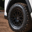 Load image into Gallery viewer, ICON Journey 17x8 5x4.5 38mm Offset 6in BS Satin Black Wheel - Side View