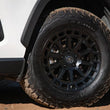 Load image into Gallery viewer, ICON Journey 17x8 5x4.5 38mm Offset 6in BS Satin Black Wheel - Back View