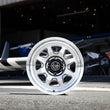 Load image into Gallery viewer, ICON Nuevo 17x8.5 / 6x135 / 6mm Offset 5in BS - Silver Machined - Installation View