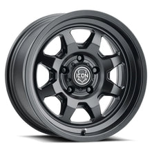 Load image into Gallery viewer, ICON Nuevo 17x8.5 / 6x5.5 / 25mm Offset / 5.75in BS - Satin Black Wheel - Main Product View