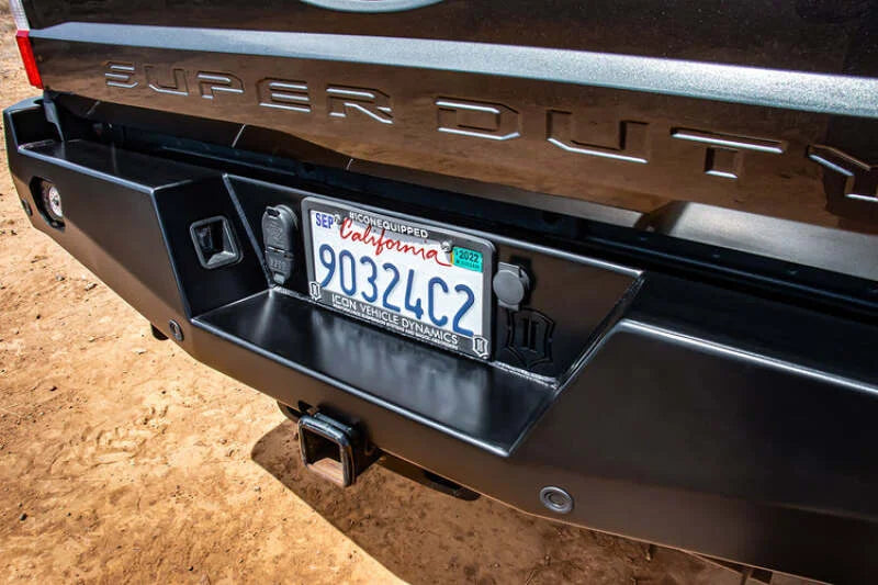 ICON Pro Rear Bumper fits 2017-2022 Ford F-250, F-350 Super Duty - Side View