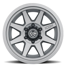 Load image into Gallery viewer, ICON Rebound 17x8.5 5x5 -6mm Offset 4.5in BS 71.5mm Bore Charcoal Wheel - Side View