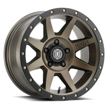 Load image into Gallery viewer, ICON Rebound 17x8.5 5x5.5 0mm Offset 4.75in BS Bronze Wheel - Main Product View