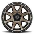 Load image into Gallery viewer, ICON Rebound 17x8.5 5x5.5 0mm Offset 4.75in BS Bronze Wheel - Side View
