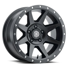 Load image into Gallery viewer, ICON Rebound 17x8.5 5x5.5 0mm Offset 4.75in BS Satin Black Wheel - Main Product View