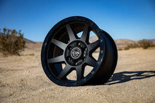 Load image into Gallery viewer, ICON Rebound 17x8.5 6x135 6mm Offset 5in BS 87.1mm Bore Double Black Wheel - Back View