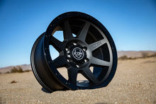 Load image into Gallery viewer, ICON Rebound 17x8.5 6x135 6mm Offset 5in BS 87.1mm Bore Double Black Wheel - Installation View