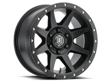 Load image into Gallery viewer, ICON Rebound 17x8.5 6x135 6mm Offset 5in BS 87.1mm Bore Satin Black Wheel - Main Product View