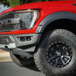 Load image into Gallery viewer, ICON Rebound 17x8.5 6x135 6mm Offset 5in BS 87.1mm Bore Satin Black Wheel - Side View