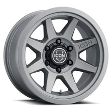 Load image into Gallery viewer, ICON Rebound 17x8.5 6x5.5 0mm Offset 4.75in BS 106.1mm Bore Charcoal Wheel - Main Product View