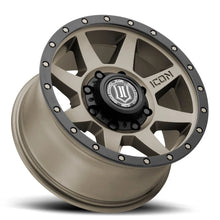 Load image into Gallery viewer, ICON Rebound 17x8.5 8x170 6mm Offset 5in BS 125mm Bore Titanium Wheel - Installation View