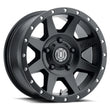 Load image into Gallery viewer, ICON Rebound 18x9 5x150 25mm Offset 6in BS 110.1mm Bore Satin Black Wheel - Main Product View