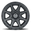 Load image into Gallery viewer, ICON Rebound 18x9 6x135 6mm Offset 5.25in BS 87.1mm Bore Double Black Wheel - Side View
