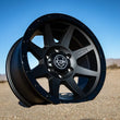 Load image into Gallery viewer, ICON Rebound 18x9 6x135 6mm Offset 5.25in BS 87.1mm Bore Double Black Wheel - Additional View 5