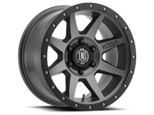 Load image into Gallery viewer, ICON Rebound 18x9 6x135 6mm Offset 5.25in BS 87.1mm Bore Titanium Wheel - Main Product View
