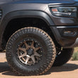 Load image into Gallery viewer, ICON Rebound 18x9 6x5.5 0mm Offset 5in BS 106.1mm Bore Bronze Wheel - Back View