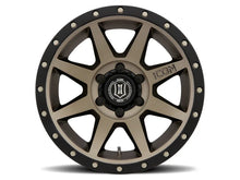 Load image into Gallery viewer, ICON Rebound 18x9 6x5.5 25mm Offset 6in BS 95.1mm Bore Bronze Wheel - Side View
