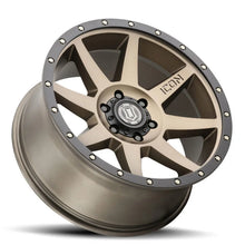 Load image into Gallery viewer, ICON Rebound 20x9 5x150 16mm Offset 5.625in BS Bronze Wheel - Detail View
