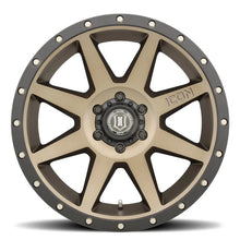 Load image into Gallery viewer, ICON Rebound 20x9 5x5 -12mm Offset 4.5in BS Bronze Wheel - Side View