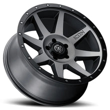 Load image into Gallery viewer, ICON Rebound 20x9 5x5 -12mm Offset 4.5in BS Titanium Wheel - Detail View