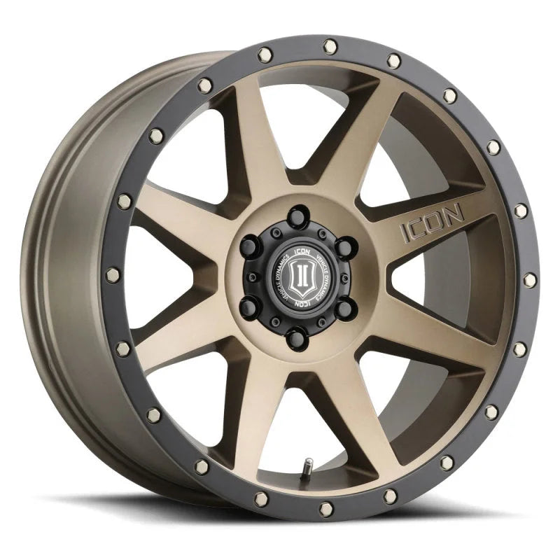 ICON Rebound 20x9 6x135 16mm Offset 5.625in BS Bronze Wheel - Main Product View