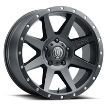 Load image into Gallery viewer, ICON Rebound 20x9 6x135 16mm Offset 5.625in BS Satin Black Wheel - Main Product View