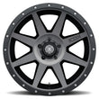 Load image into Gallery viewer, ICON Rebound 20x9 6x5.5 0mm Offset 5in BS Titanium Wheel - Side View