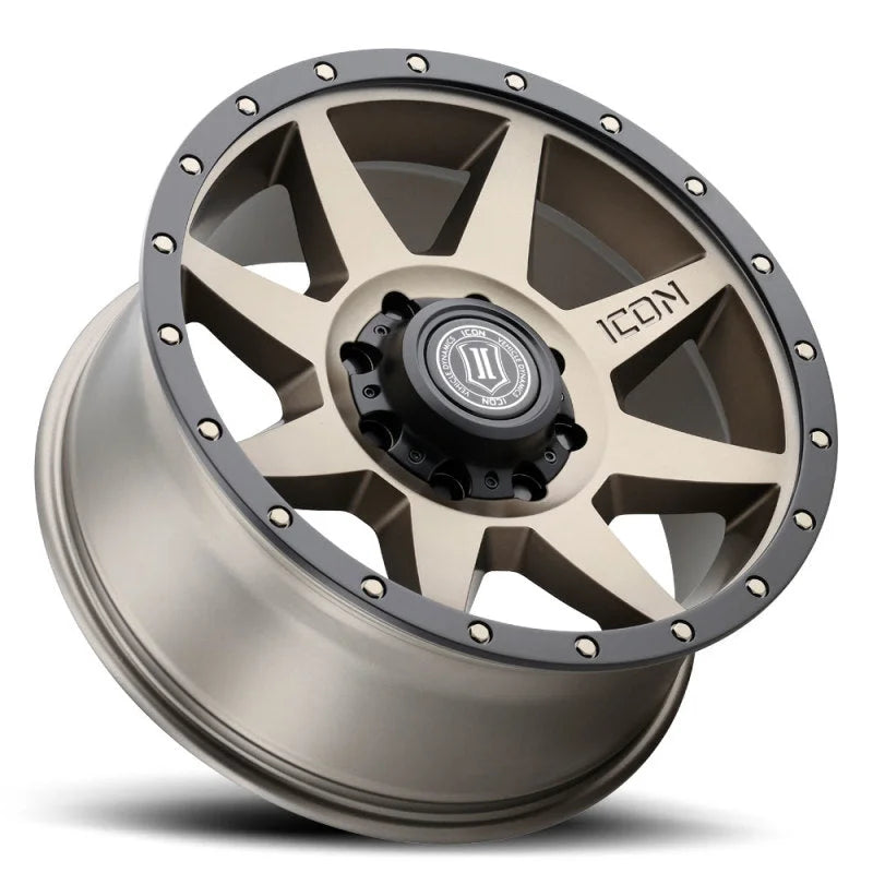 ICON Rebound 20x9 8x170 6mm Offset 5.25in BS Bronze Wheel - Detail View