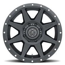 Load image into Gallery viewer, ICON Rebound 20x9 8x170 6mm Offset 5.25in BS Satin Black Wheel - Side View