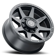 Load image into Gallery viewer, ICON Rebound 20x9 8x170 6mm Offset 5.25in BS Satin Black Wheel - Detail View