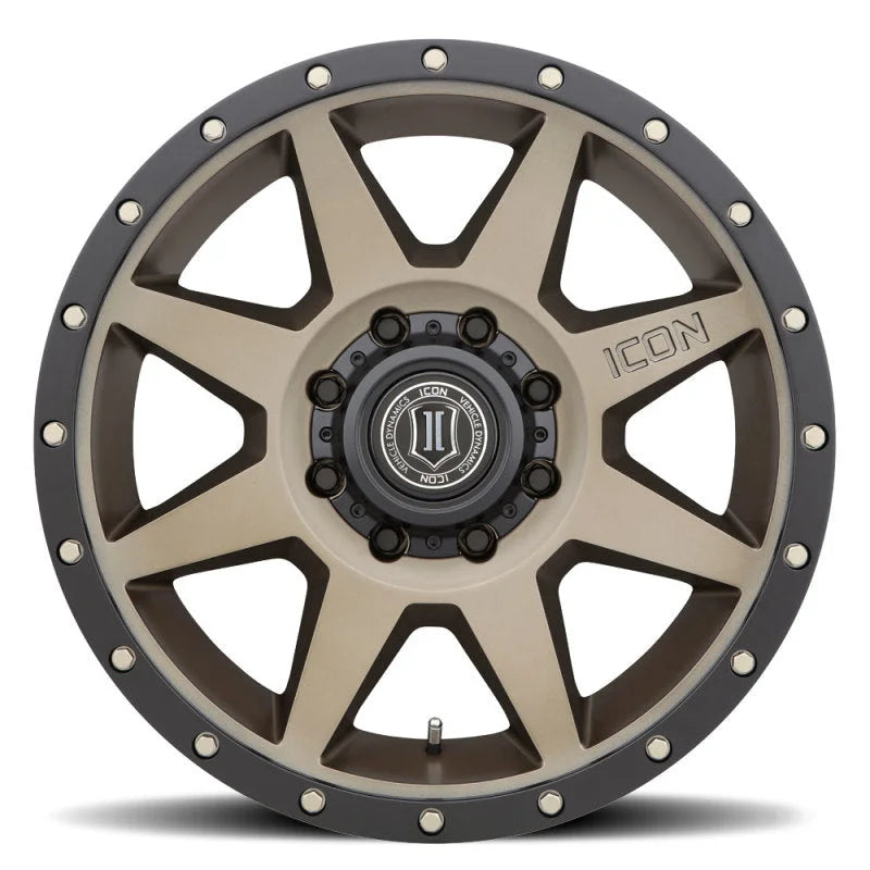 ICON Rebound 20x9 8x180 12mm Offset 5.5in BS Bronze Wheel - Side View