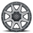 Load image into Gallery viewer, ICON Rebound 20x9 8x180 12mm Offset 5.5in BS Titanium Wheel - Side View