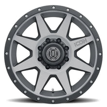 Load image into Gallery viewer, ICON Rebound 20x9 8x180 12mm Offset 5.5in BS Titanium Wheel - Side View