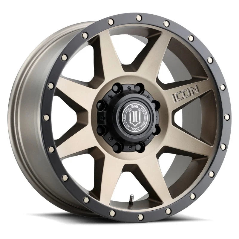 ICON Rebound 20x9 8x6.5in 12mm Offset 5.5in BS Bronze Wheel - Main Product View