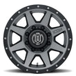 Load image into Gallery viewer, ICON Rebound HD 18x9 8x180 12mm Offset 5.5in BS 124.2mm Bore Titanium Wheel - Side View