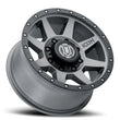 Load image into Gallery viewer, ICON Rebound HD 18x9 8x6.5 12mm Offset 5.5in BS 121.4mm Bore Titanium Wheel - Detail View