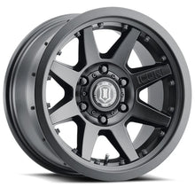 Load image into Gallery viewer, ICON Rebound Pro 17x8.5 5x4.5 0mm Offset 4.75in BS 71.5mm Bore Satin Black Wheel - Main Product View