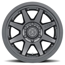Load image into Gallery viewer, ICON Rebound Pro 17x8.5 5x4.5 0mm Offset 4.75in BS 71.5mm Bore Satin Black Wheel - Additional View 8